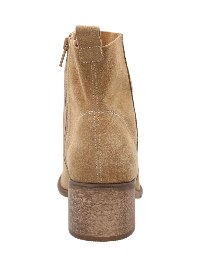 Botín Cuero Mujer Euphonia Beige Rockford