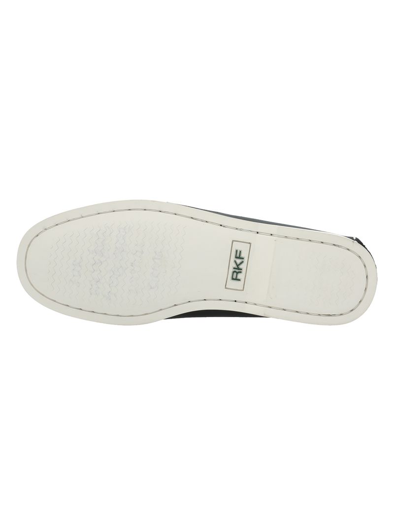 Mocasin-Cuero-Hombre-Boat-Azul-Rockford
