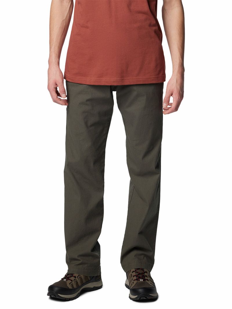 Pantalón Hombre Flex Roc Pant Gris Columbia