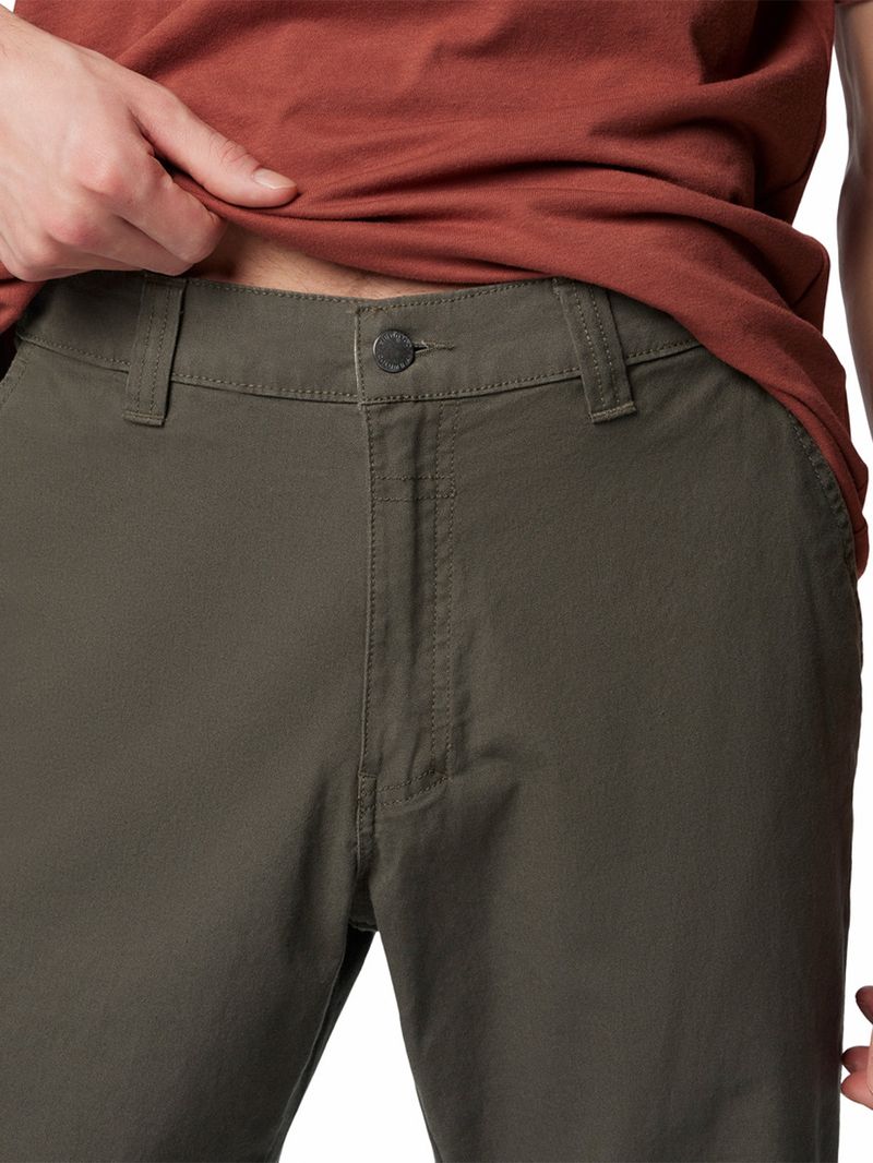 Pantalón Hombre Flex Roc Pant Gris Columbia