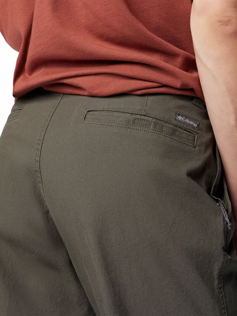 Pantalón Hombre Flex Roc Pant Gris Columbia