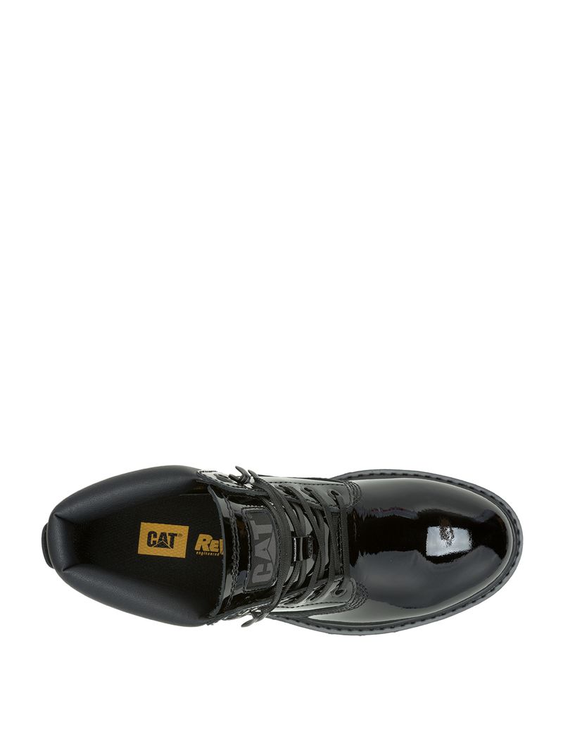 Botin-Charol-Mujer-Colorado-Women-Negro-Cat