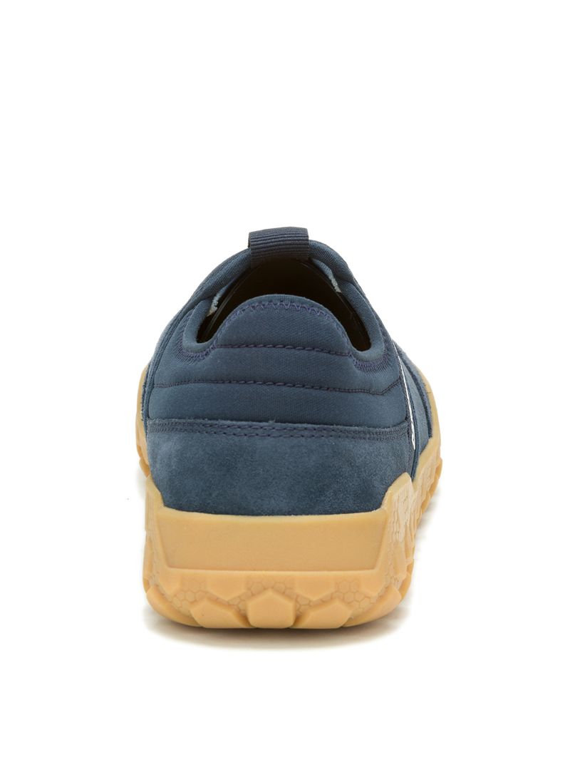Slip-On-Gamuza-Hombre-Hex---Azul-Marino-Cat