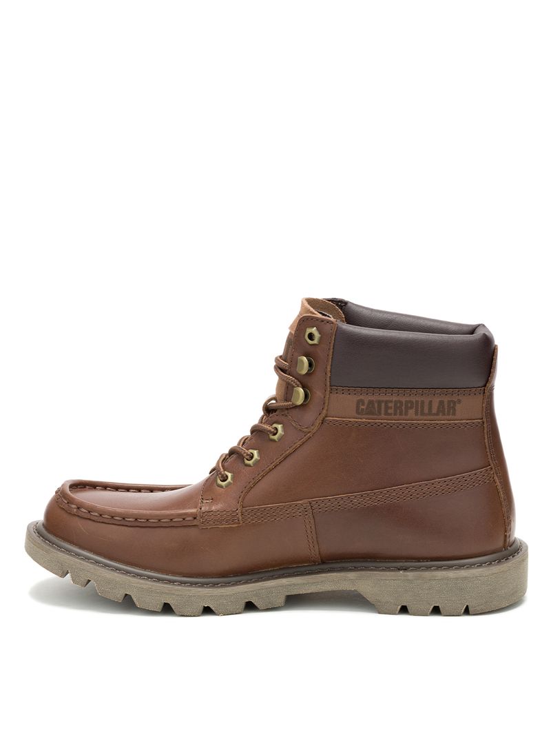 Botin-Cuero-Hombre-Colorado-Moc-Toe-Cafe-Cat