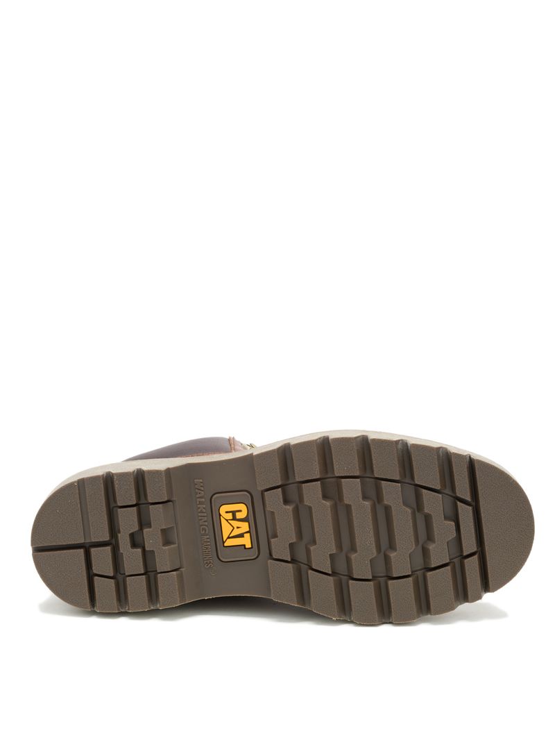 Botin-Cuero-Hombre-Colorado-Moc-Toe-Cafe-Cat