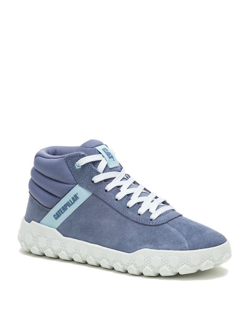 Zapatilla-Con-Caña-Gamuza-Mujer-Hex---Mid-Azul-Cat