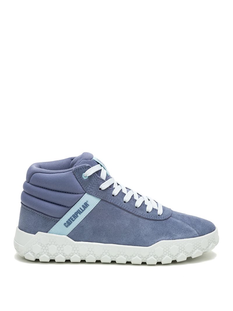 Zapatilla-Con-Caña-Gamuza-Mujer-Hex---Mid-Azul-Cat