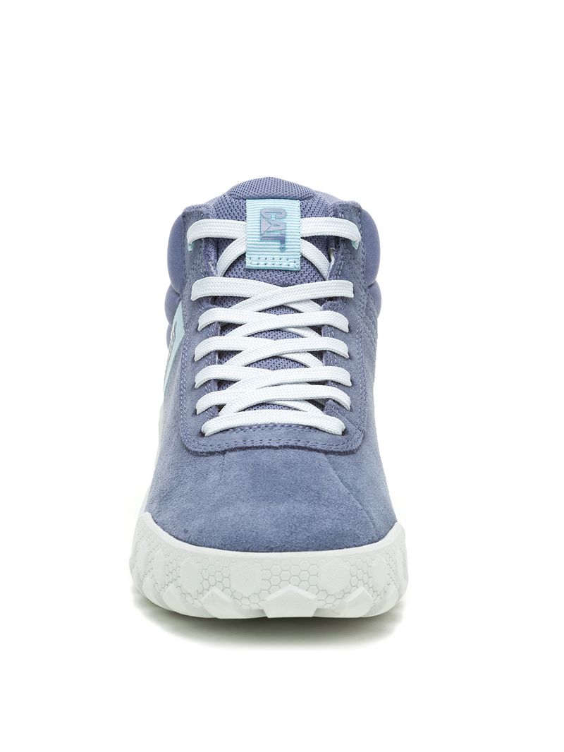 Zapatilla-Con-Caña-Gamuza-Mujer-Hex---Mid-Azul-Cat