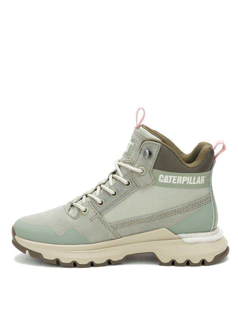 Zapatilla-Con-Caña-Casual-Mujer-Colorado-Sneaker-Verde-Cat