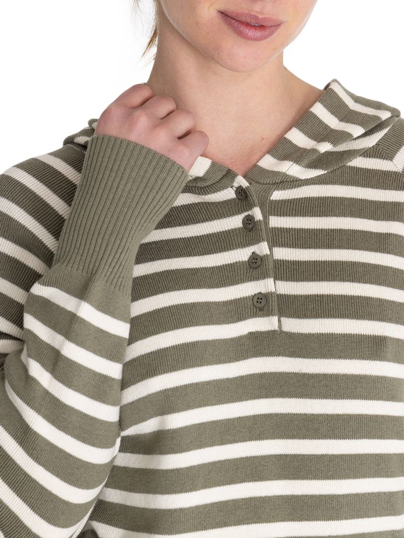 Sweater Algodón Orgánico Mujer Bono Verde Rockford