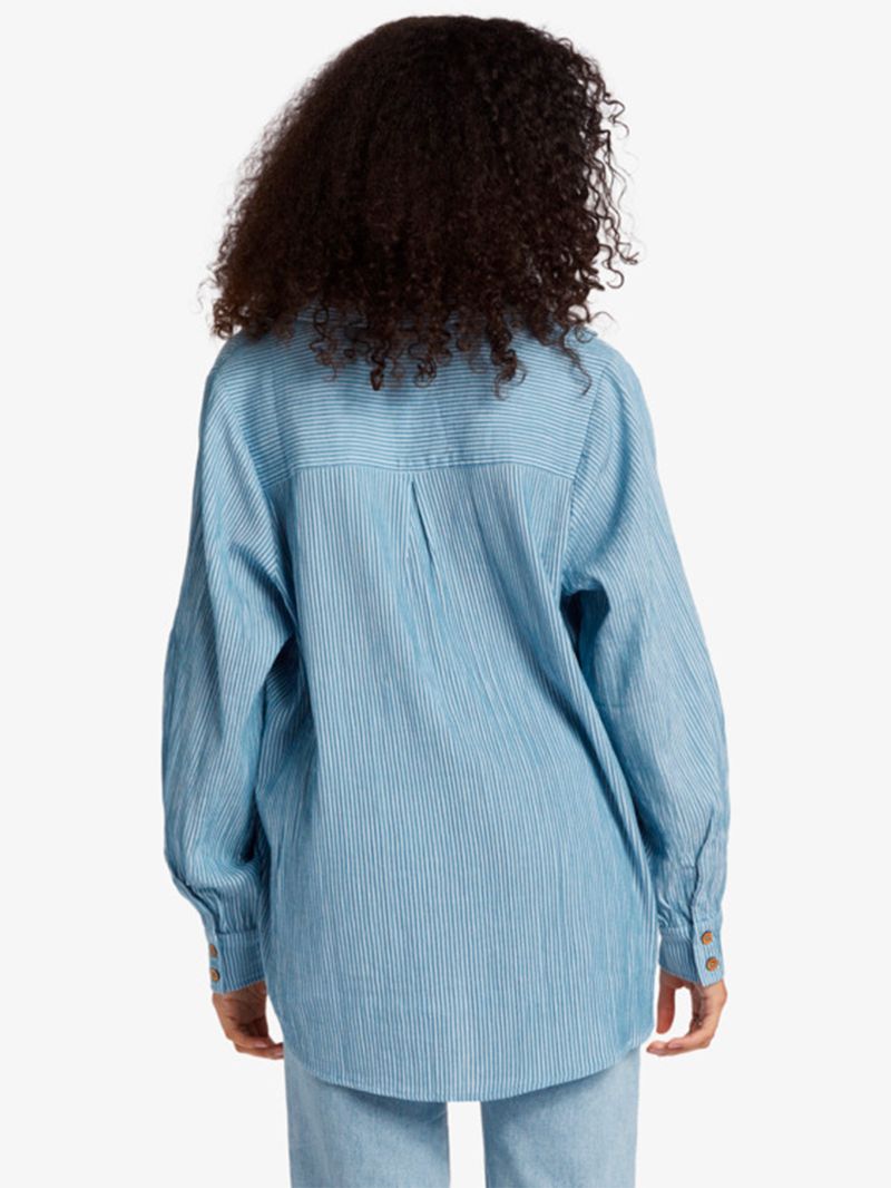 Blusa-Manga-Larga-Mujer-Swell-Celeste-Billabong