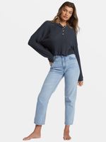 Sweater-Mujer-Good-Catch-Negro-Billabong