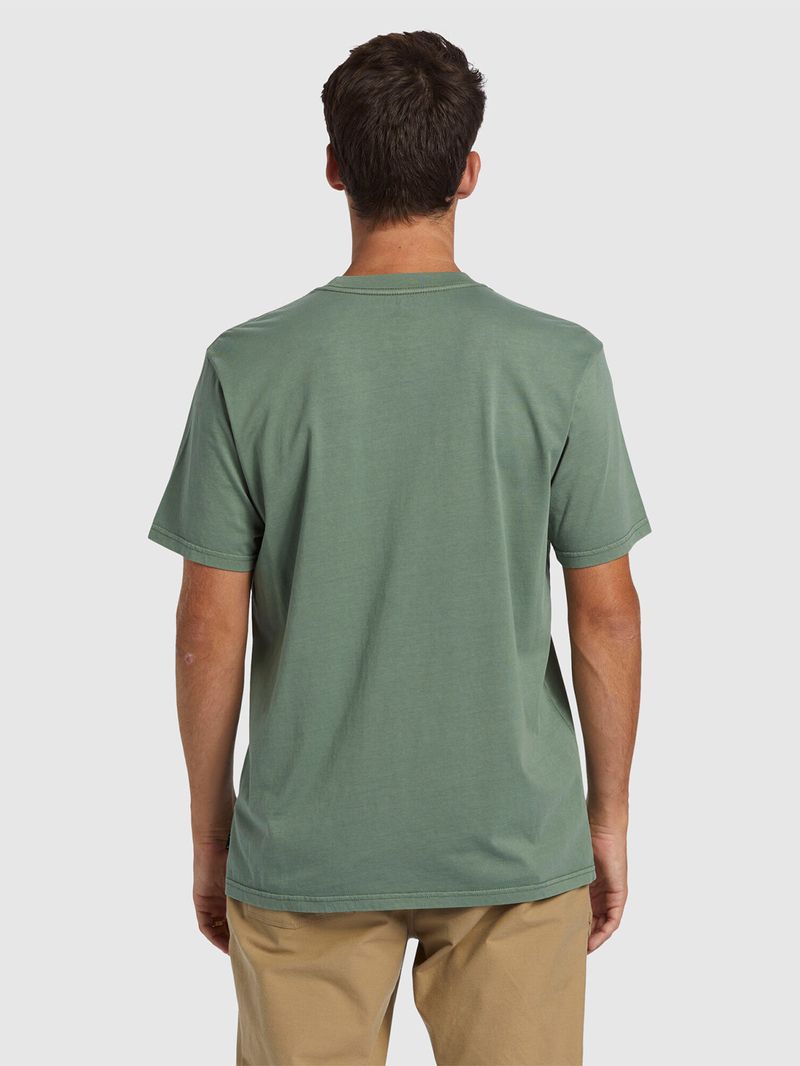 Polera Hombre Throwback Verde Billabong