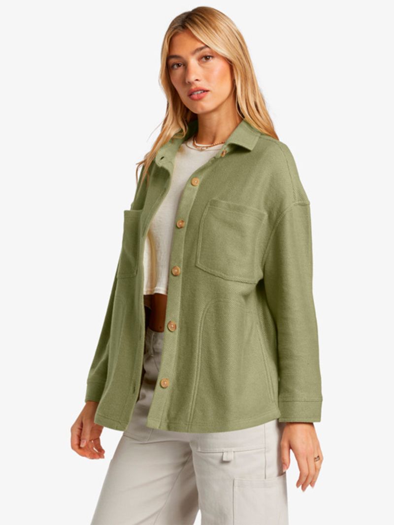 Sobrecamisa Mujer Everytime Verde Billabong