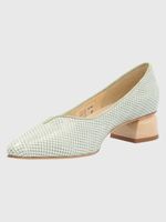 Zapato Brunate Cuero Corinna Verde Claro