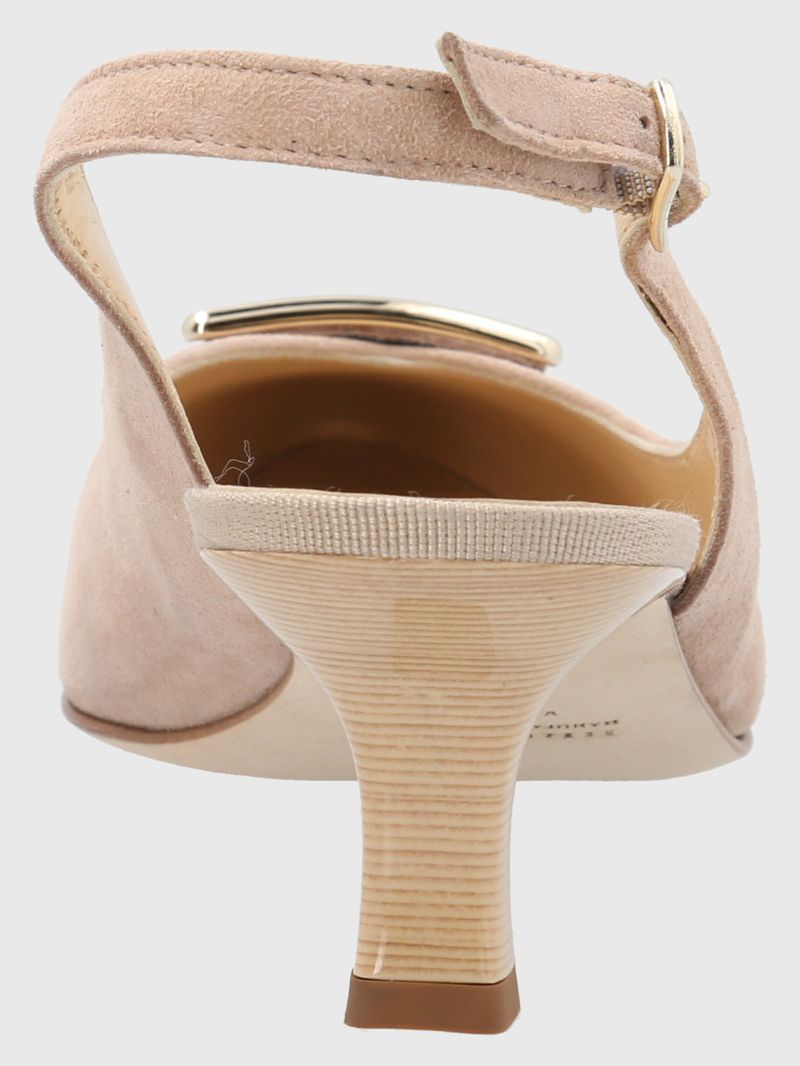 Zapato Brunate Cuero Rossella Beige