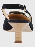 Zapato Brunate Cuero Rossella Azul Oscuro