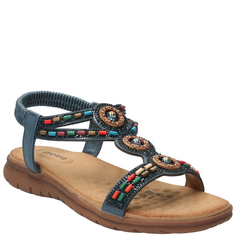 Sandalia Mujer Vanny Azul Azaleia-Azaleia Chile