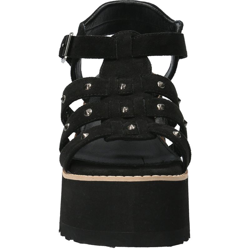 Sandalia Mujer Iliana Negro Azaleia