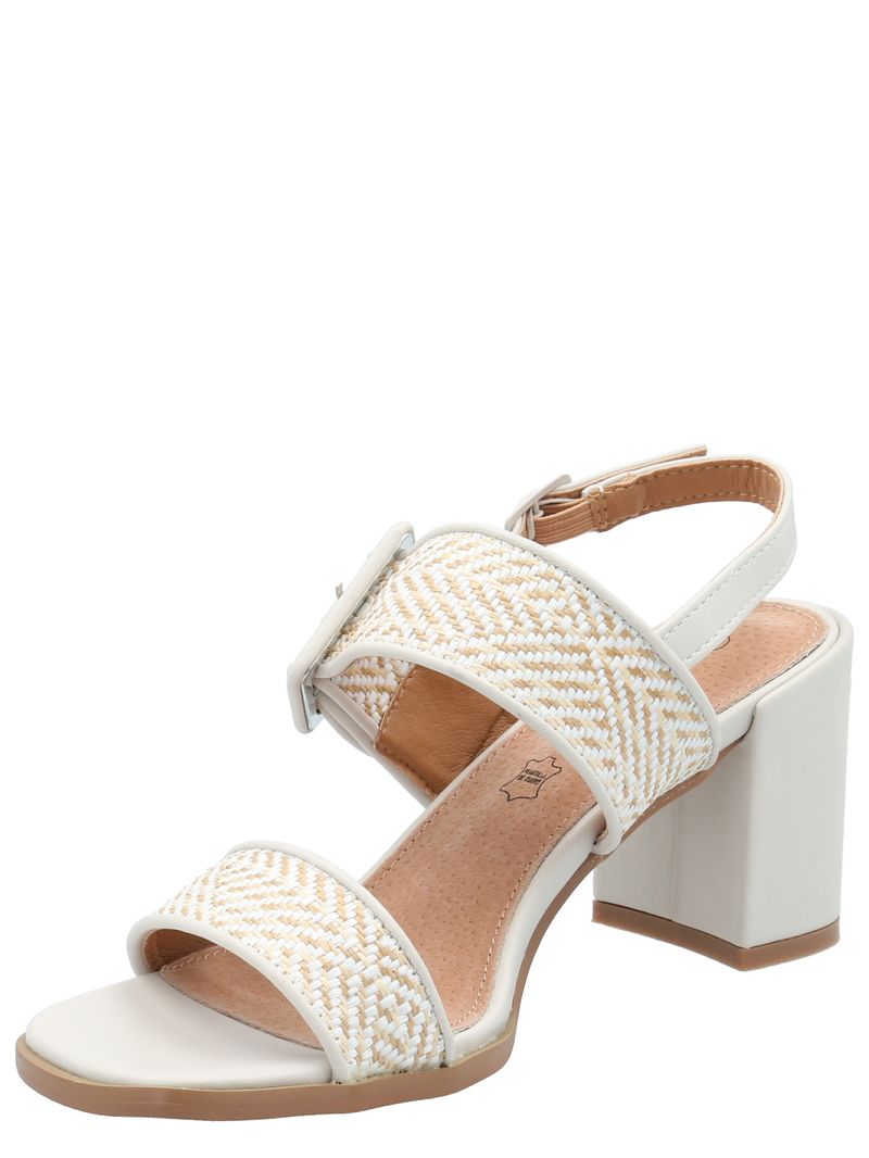 Sandalia Mujer Jamino Beige Azaleia
