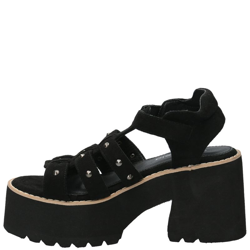 Sandalia Mujer Iliana Negro Azaleia