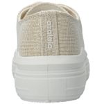 Zapatilla Mujer Lona Dorado Azaleia