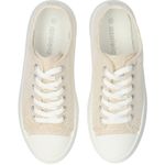 Zapatilla Mujer Lona Dorado Azaleia