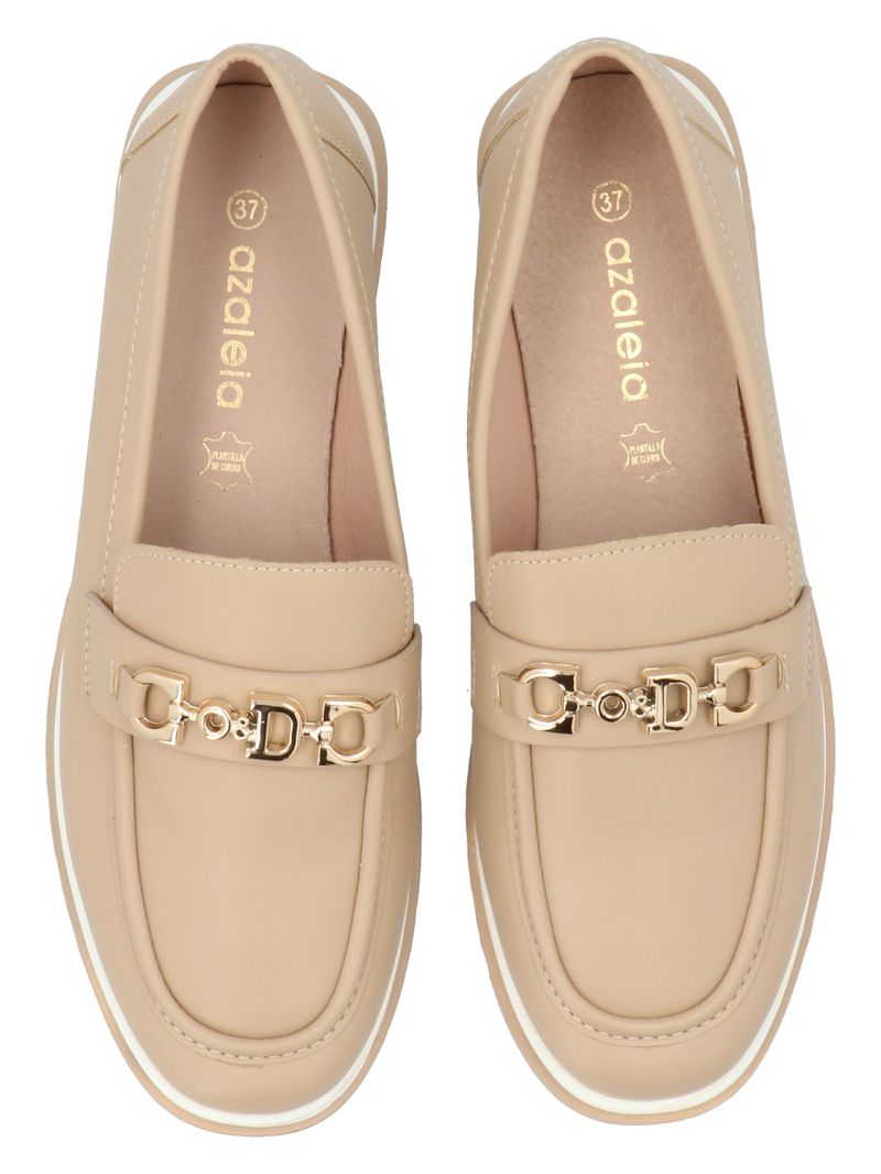 Zapato Mujer Alessi Beige Azaleia