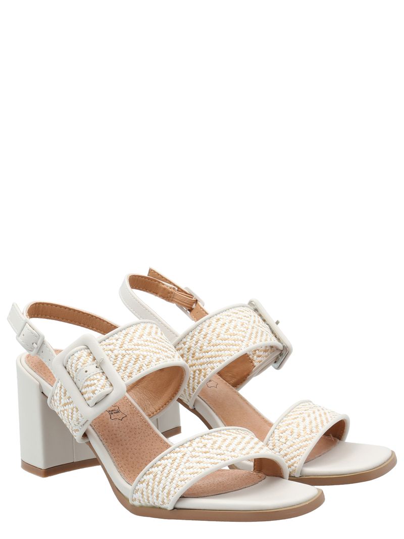 Sandalia Mujer Jamino Beige Azaleia