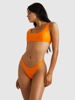 Bikini Sosten Mujer Horizon Scooped Naranjo RVCA