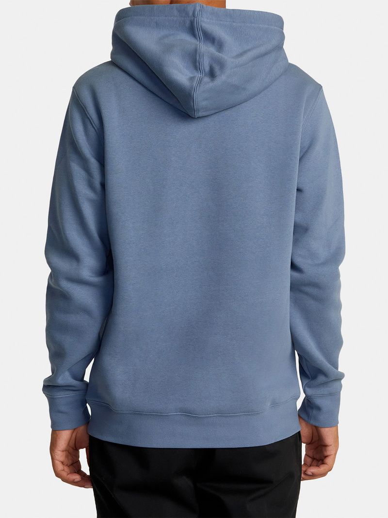 Poleron Hombre Big RVCA Hoodie Azul