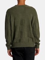 Sweater Hombre Hi Grade Boro Crew Verde RVCA