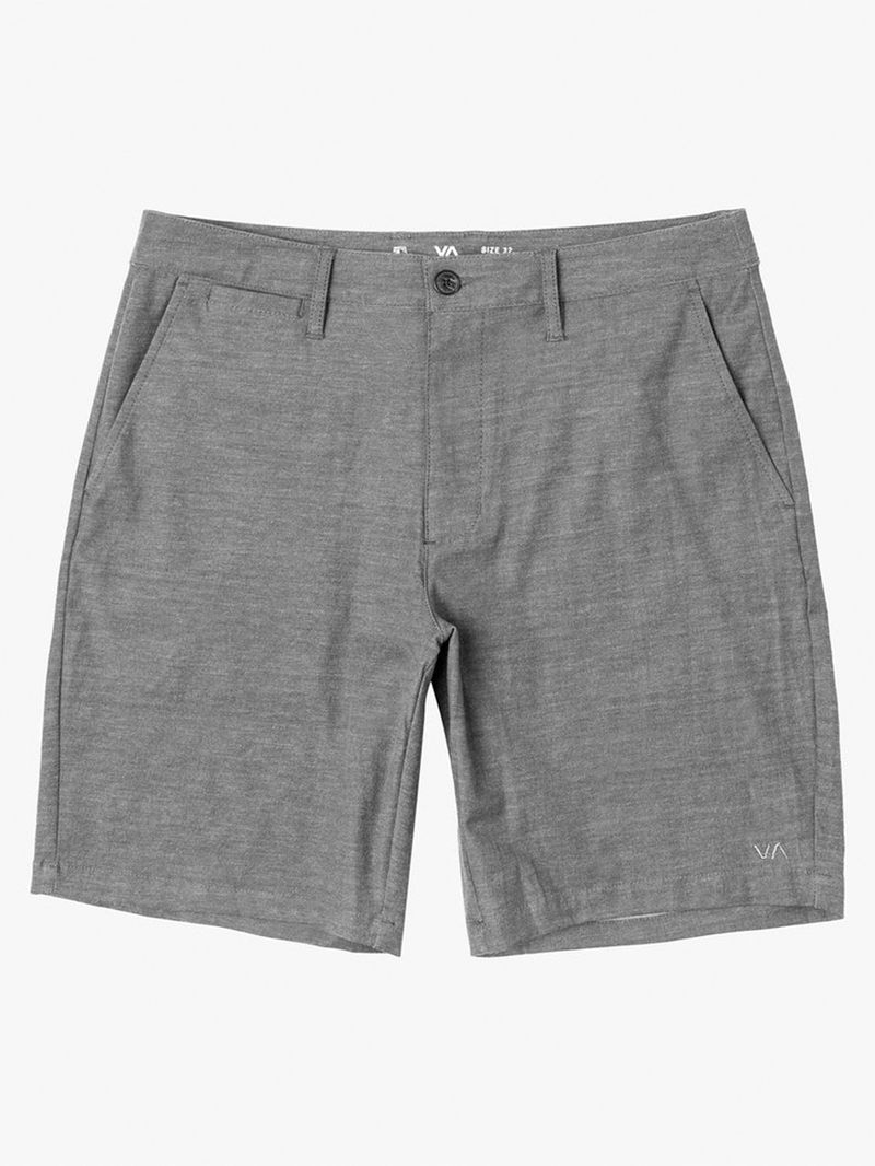 Short-Hombre-Back-In-Hybrid-Gris-RVCA