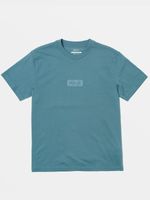 Polera Manga Larga Hombre Big Label Azul RVCA
