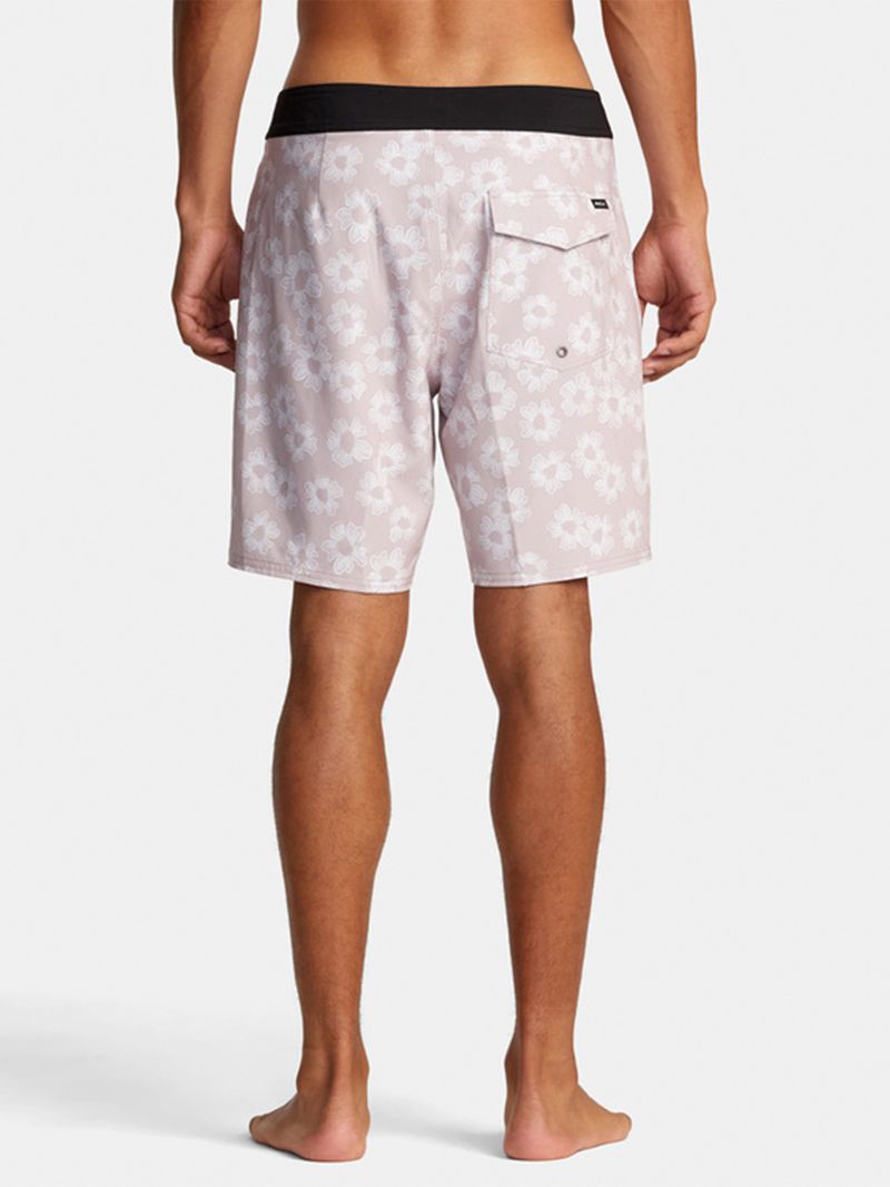 Traje de Baño Hombre VA Pigment Trunk Blanco RVCA