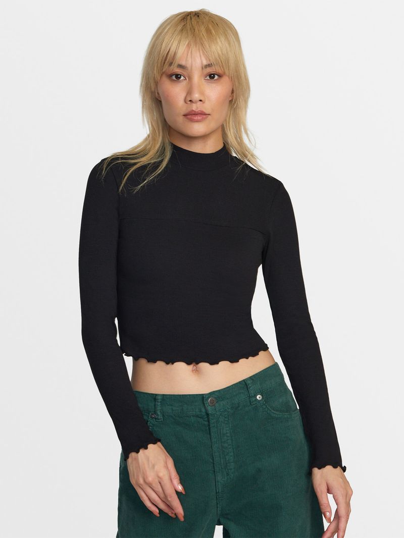 Polera-Manga-Larga-Mujer-Saved-Long-Sleeve-Negra-RVCA