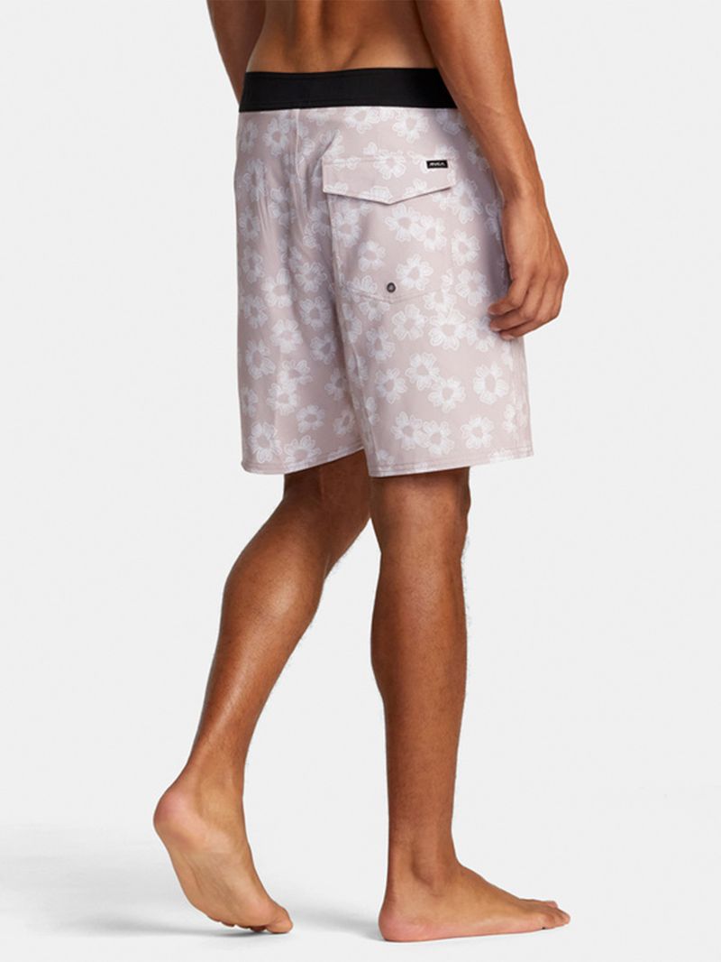 Traje de Baño Hombre VA Pigment Trunk Blanco RVCA