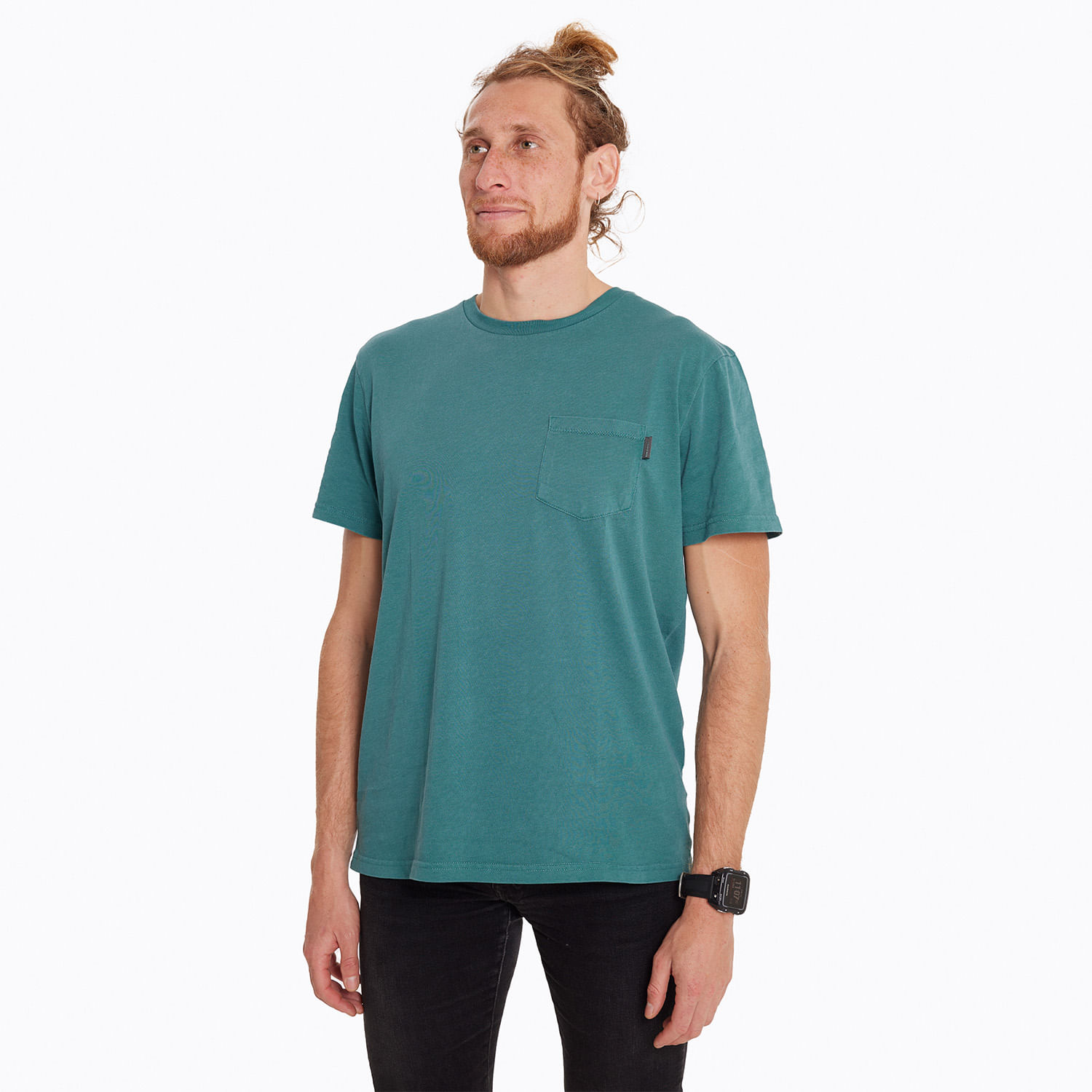 Camiseta Hurley O&O Solid SM24 Masculina Menta Verde