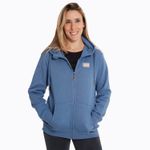 Poleron Mujer Merced Sweatshirt Azul Merrell