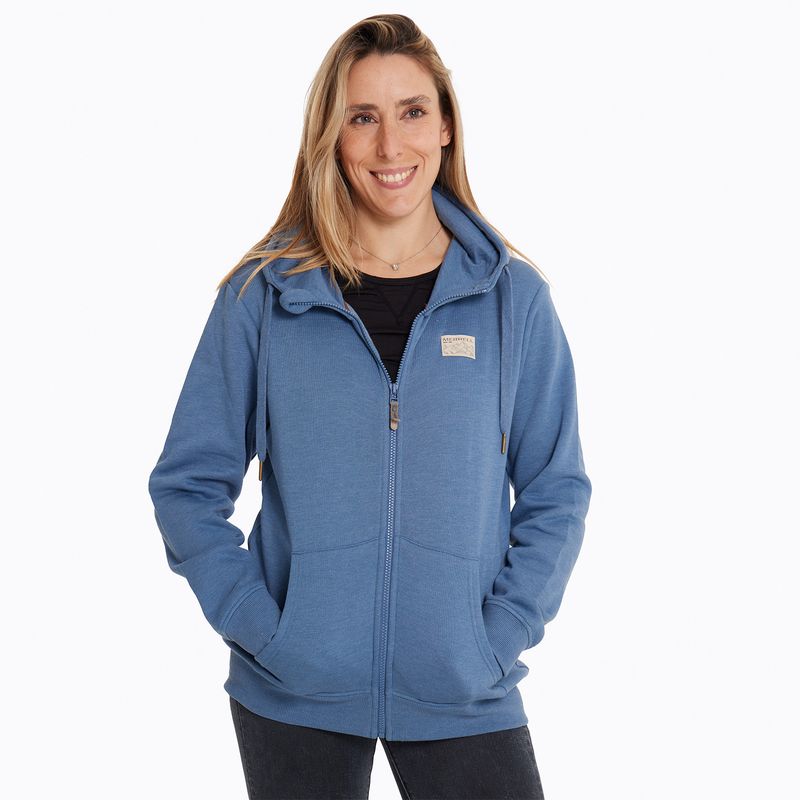 Poleron Mujer Merced Sweatshirt Azul Merrell