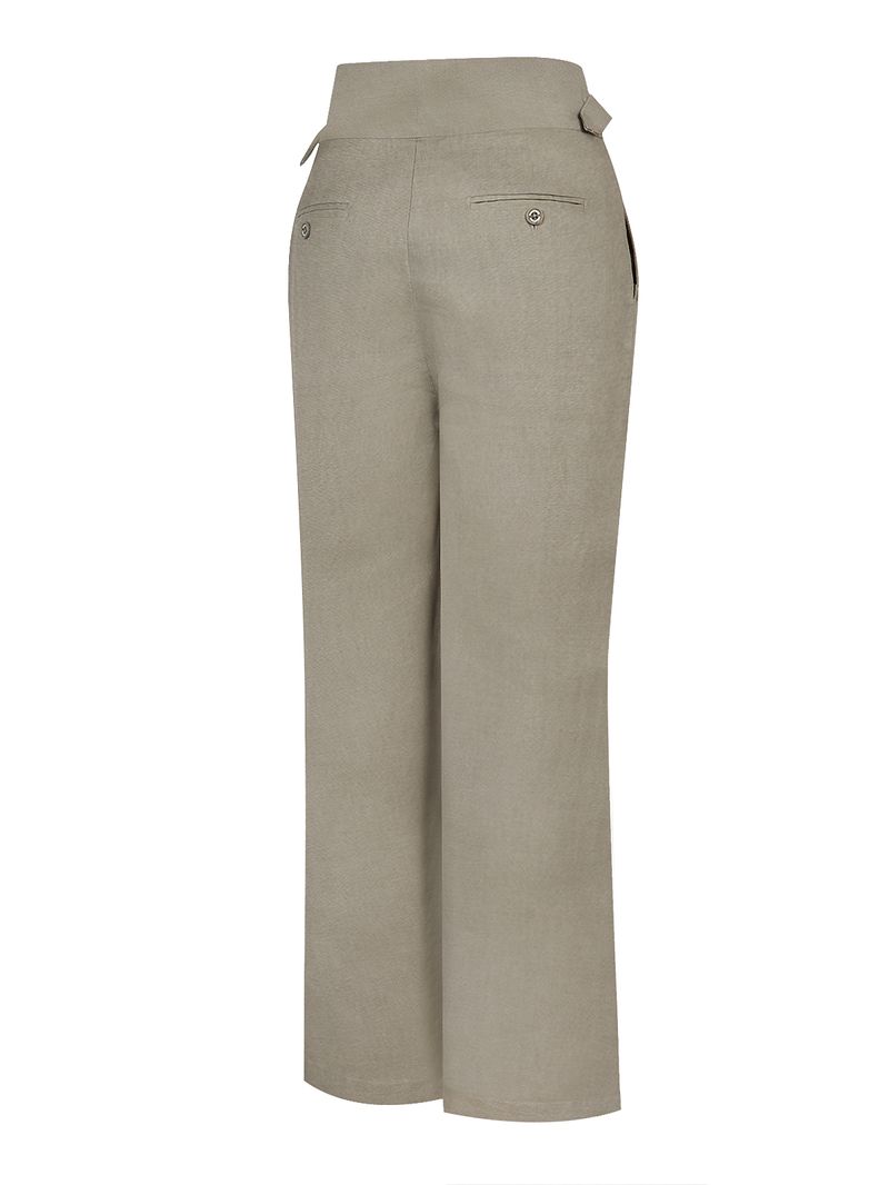 Pantalon-Lino-Organico-Mujer-Ava-Verde-Rockford