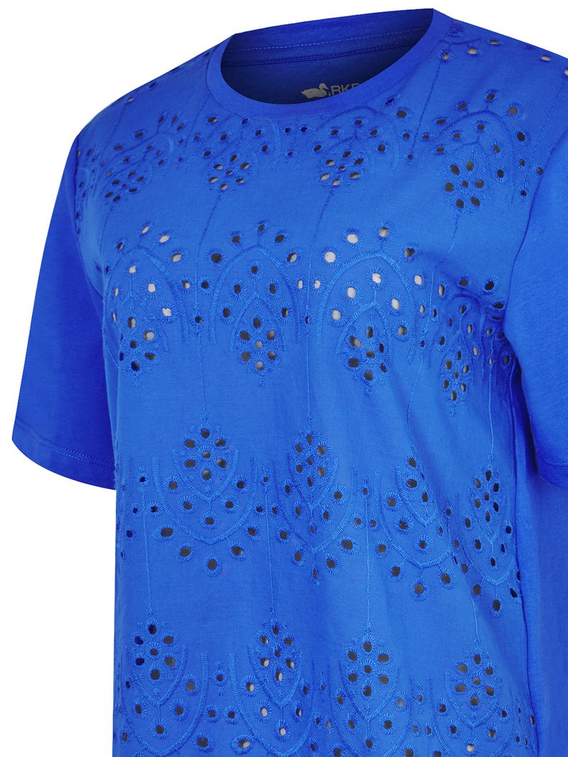 Polera-Algodon-Organico-Mujer-Lates-Azul-Rockford