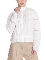 Blusa Algodón Orgánico Mujer Creta Blanco Rockford