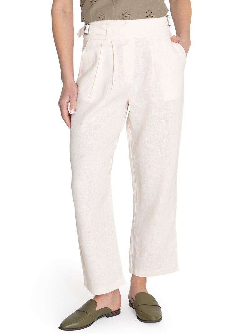 Pantalon-Lino-Organico-Mujer-Ava-Beige-Rockford