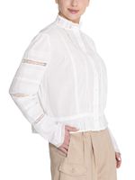 Blusa Algodón Orgánico Mujer Creta Blanco Rockford