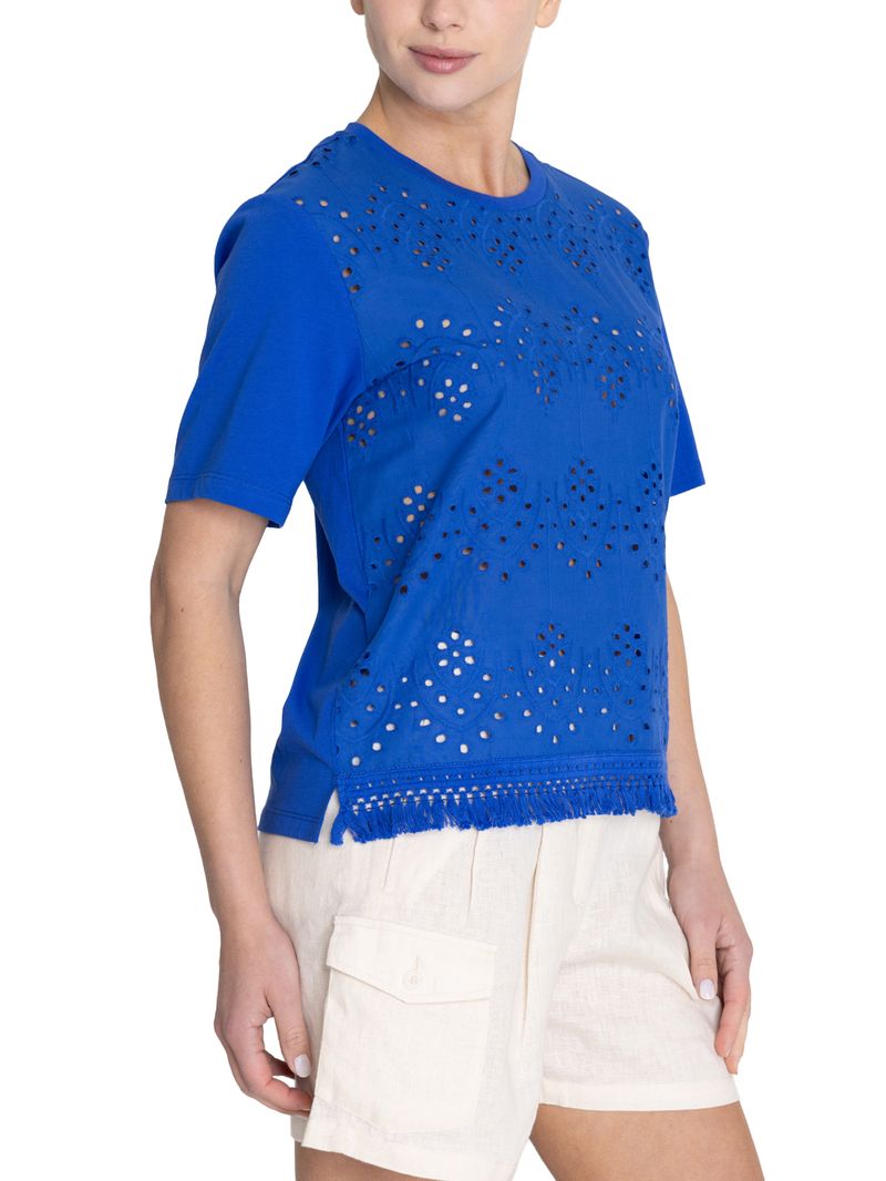 Polera-Algodon-Organico-Mujer-Lates-Azul-Rockford