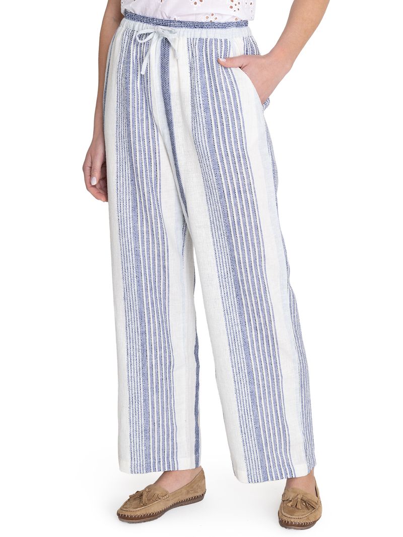 Pantalón Algodón Orgánico Mujer Kien Azul Rockford