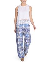 Blusa Lino Orgánico Mujer Mele Blanco Rockford