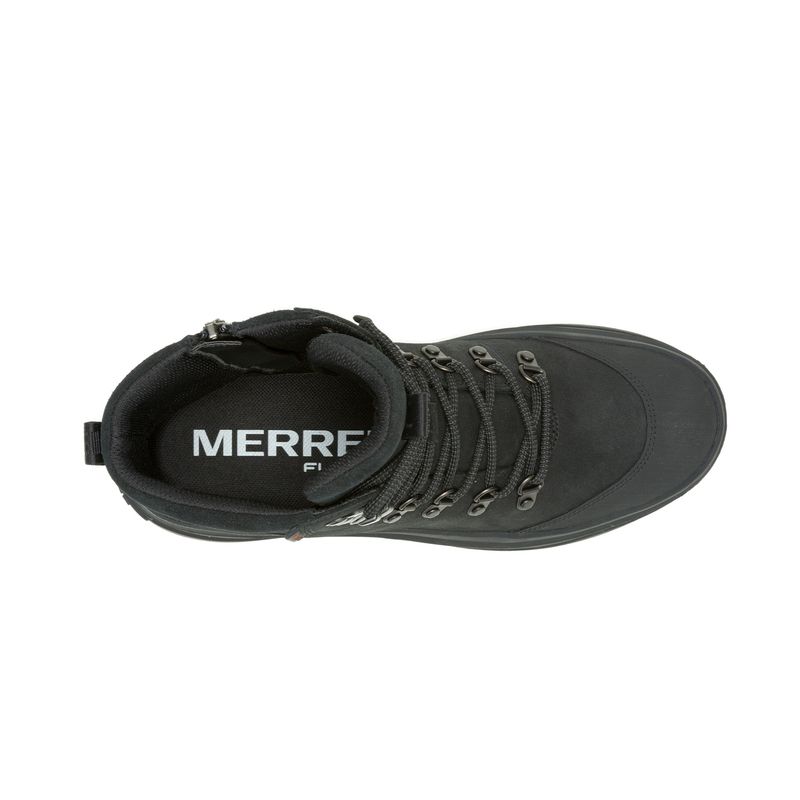 Zapatilla Mujer Harper Lace Zip Waterproof Negro Merrell