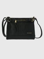 Cartera Ecocuero Mujer Dunn Cross Negro Hush Puppies